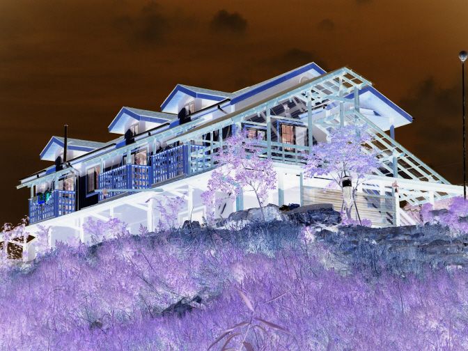펜션 전경(후면)